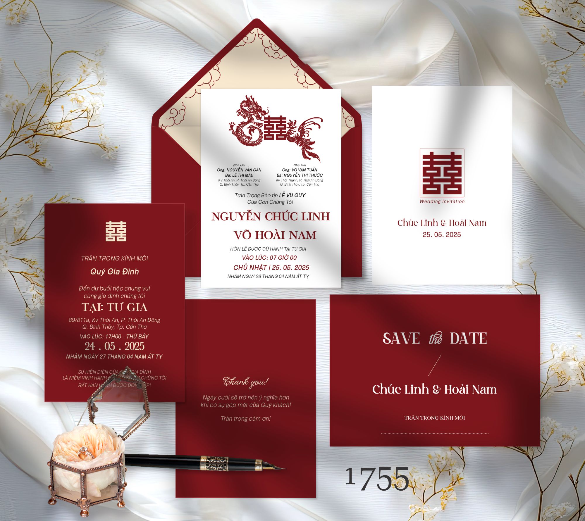 Thiep cươi CT2-1755