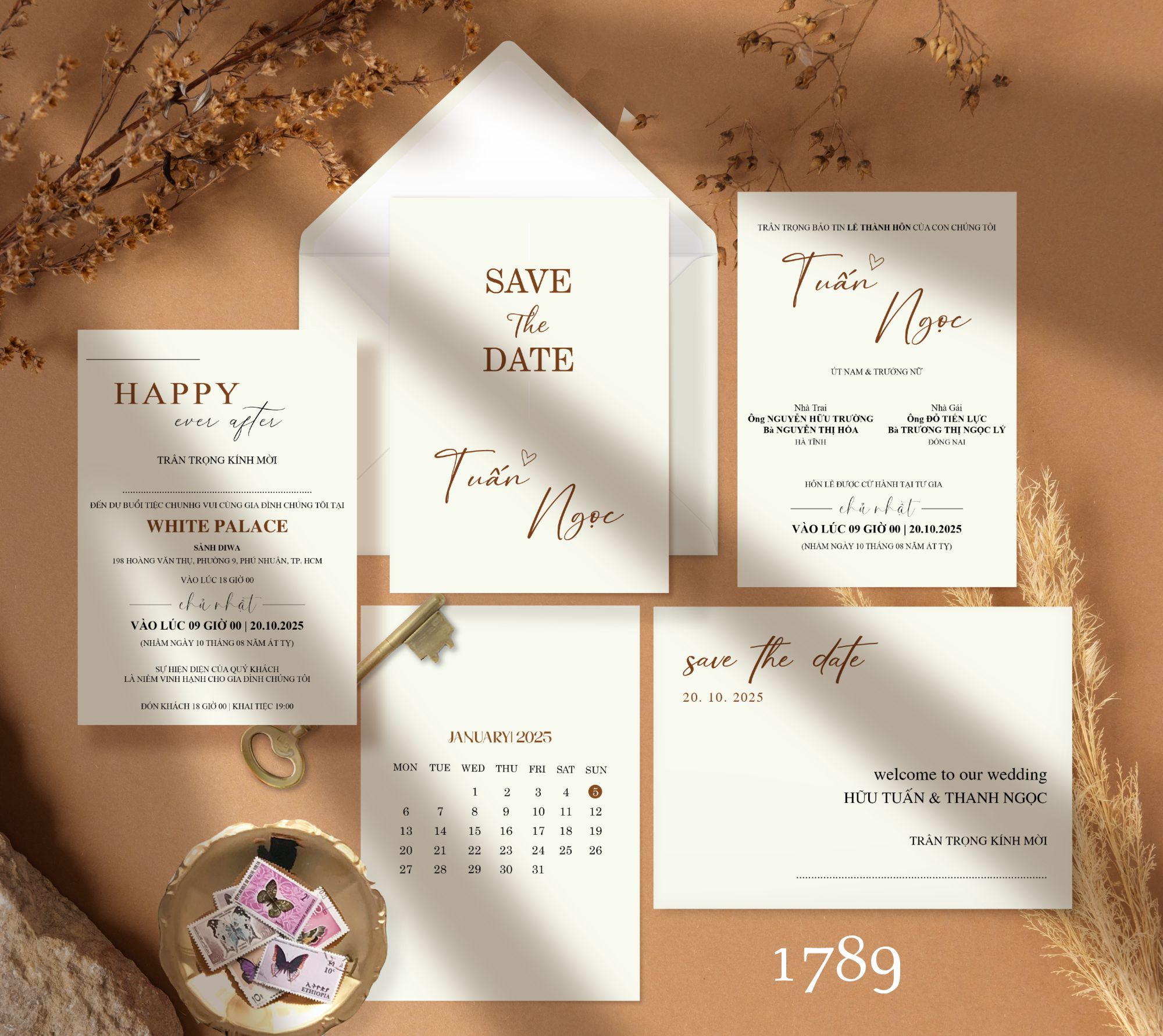 Thiệp mời nhà gái CT2-1789