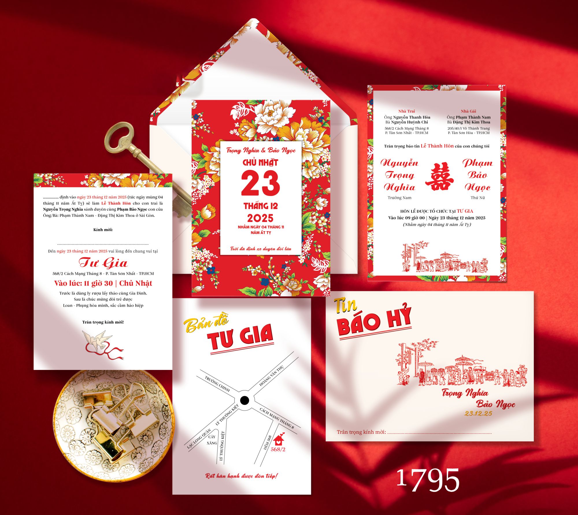 Thiệp kỷ niệm ngày cưới CT2-1795